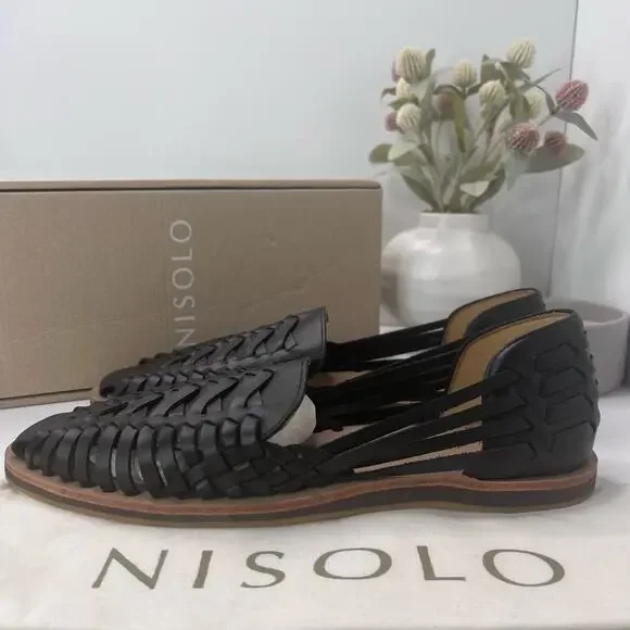 Nisolo | Shoes | Nisolo Huarache Leather Sandals Leather  display picture 2